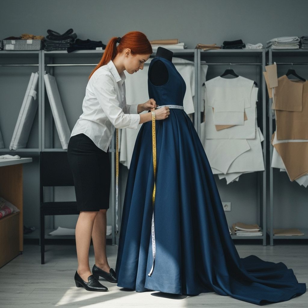 Our tailor at work
